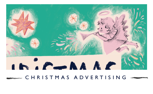 Christmas promotional advertising for a Brighton C of E Church